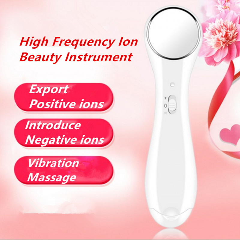 Facial Lift kortsude eemaldaja elektriline kõrgsageduslik ultraheli näoilumasin Ionic Facial Skin Care Massager