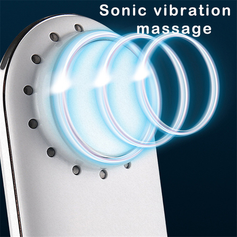 Vruće i hladno ultrazvučno dubinsko čišćenje kože, pomlađivanje kože, podizanje kože lica, učvršćivanje, njega očiju, masažer protiv bora, svjetlosna terapija