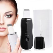Ultrahangos bőrradír vibrációs arc spatula mitesszer eltávolító arcradír lapát Tiszta kavitációs peeling arc lifting
