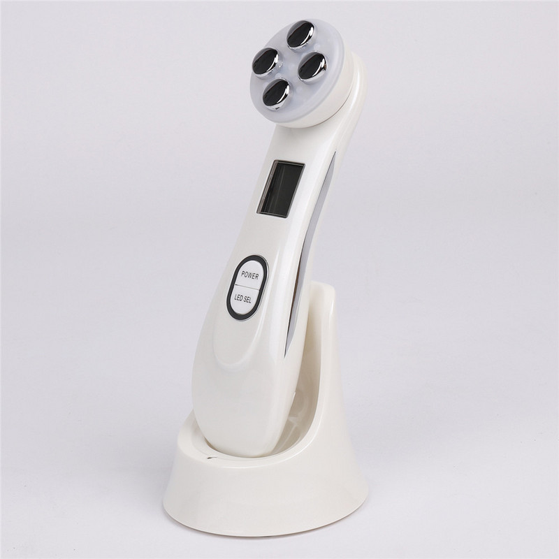 5in1 RF&EMS radijo mezoterapija elektroporacija veido grožio rašiklis radijo dažnio LED fotonų veido odos atjauninimo priemonė nuo raukšlių