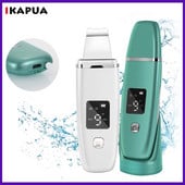 Ultrahangos bőrradír mélytisztító vibrációs arc spatula mitesszer eltávolító arcradír lapát tiszta kavitációs peeling