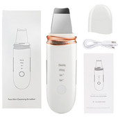 Beauty Care Tool Ultrahangos vibrációs bőrradír Bőr spatula orrbőr mitesszer eltávolító arc lifting gép
