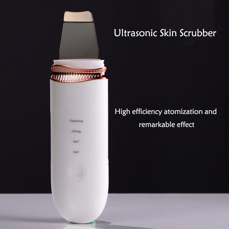 Beauty Care Tool Ultrahangos vibrációs bőrradír Bőr spatula orrbőr mitesszer eltávolító arc lifting gép