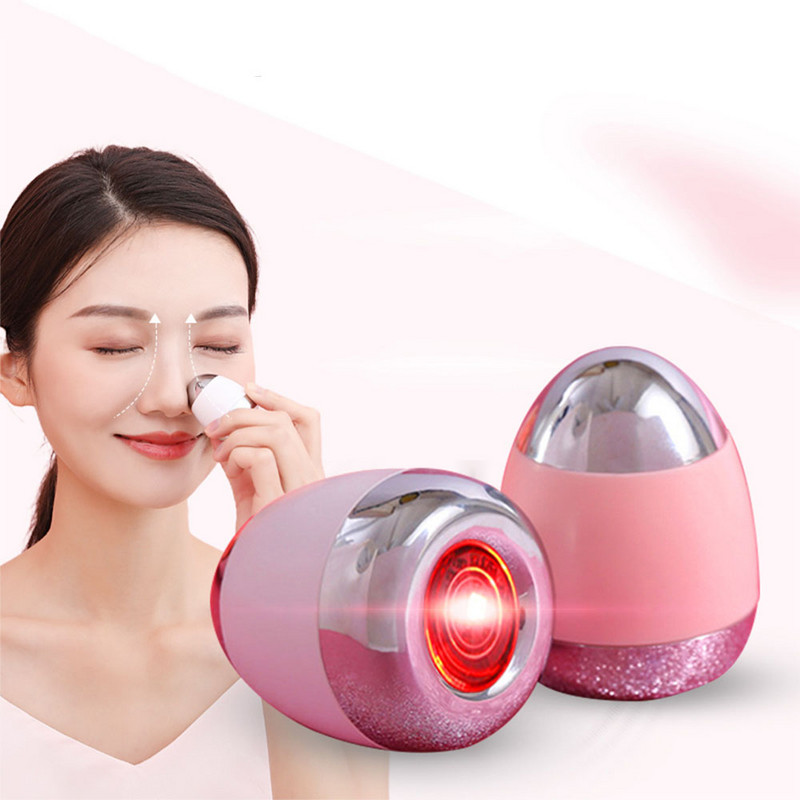 Facial Beauty Instrument Infravörös Foton Fiatalító Beauty Instrument Vibrációs Masszírozó Arc Lifting Gyengéd Bőr Ránctalanító