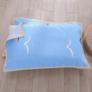 Kézzel szőtt régi durva vászon párnatörülköző tiszta pamutvászon nyomtatási párnatörölköző vastagított és kinagyított egyszemélyes