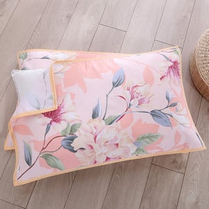 Kézzel szőtt régi durva vászon párnatörülköző tiszta pamutvászon nyomtatási párnatörölköző vastagított és kinagyított egyszemélyes