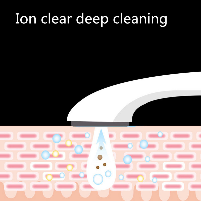 Električni instrument za uljepšavanje Ultrazvuk Ionski lifting lica Sredstvo za dubinsko čišćenje kože Masažer Uređaj za uklanjanje bora Essence Importer