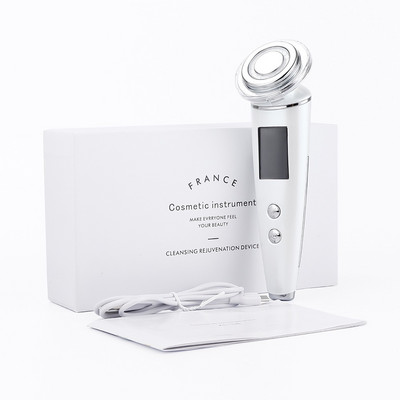 Galvanski ionski uređaj za uljepšavanje lica RF EMS LED crveno plavo svjetlo fotonska terapija zatezanje kože stroj visokofrekventna vibracija