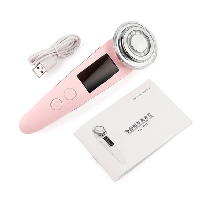 Galvanski ionski uređaj za uljepšavanje lica RF EMS LED crveno plavo svjetlo fotonska terapija zatezanje kože stroj visokofrekventna vibracija