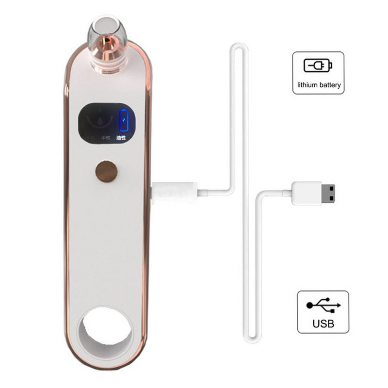 Inkštirų šalinimo priemonė veido giliųjų porų valymas spuogų šalinimas vakuuminiu siurbimu veido SPA deimantinės odos priežiūros grožio priemonė