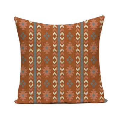 Bohemia párnahuzat 45*45cm otthoni dekoráció Boho párnahuzatok vászon/pamut párnahuzat dekoráció