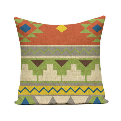 Bohemia párnahuzat 45*45cm otthoni dekoráció Boho párnahuzatok vászon/pamut párnahuzat dekoráció