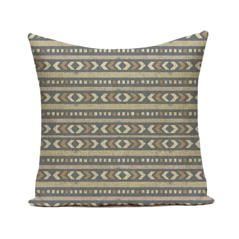 Bohemia párnahuzat 45*45cm otthoni dekoráció Boho párnahuzatok vászon/pamut párnahuzat dekoráció