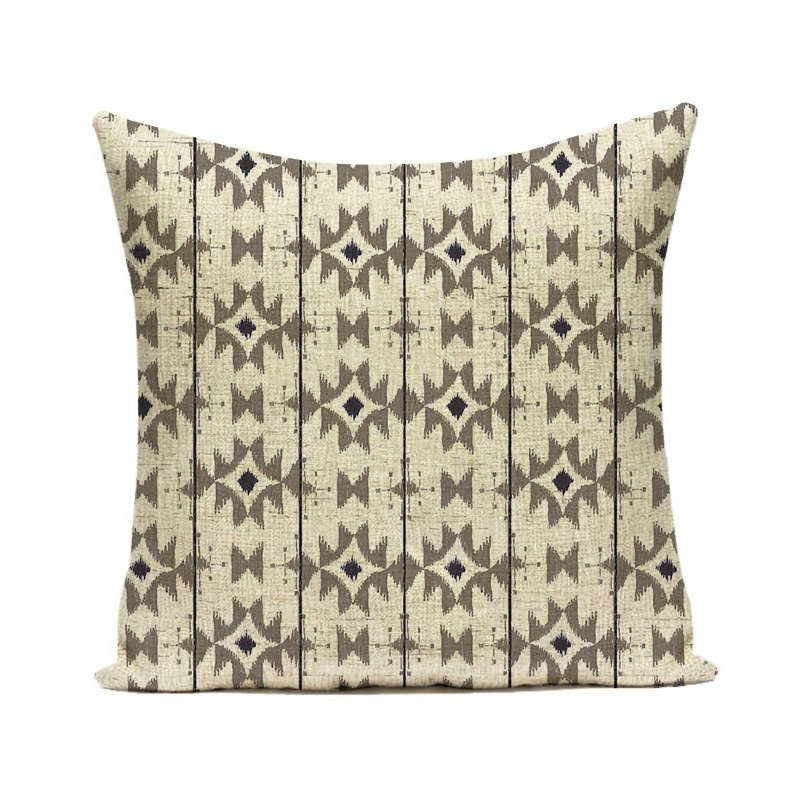 Bohemia párnahuzat 45*45cm otthoni dekoráció Boho párnahuzatok vászon/pamut párnahuzat dekoráció