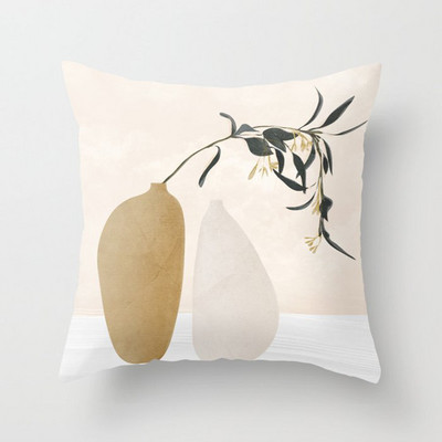 Kanapé szék dekoratív párnahuzatok 45*45 cm modern absztrakt párnahuzat növények geometria absztrakt párnahuzatok otthonra