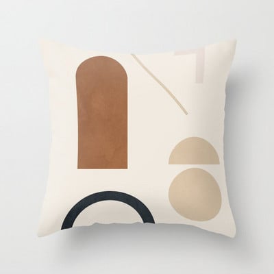 Kanapé szék dekoratív párnahuzatok 45*45 cm modern absztrakt párnahuzat növények geometria absztrakt párnahuzatok otthonra