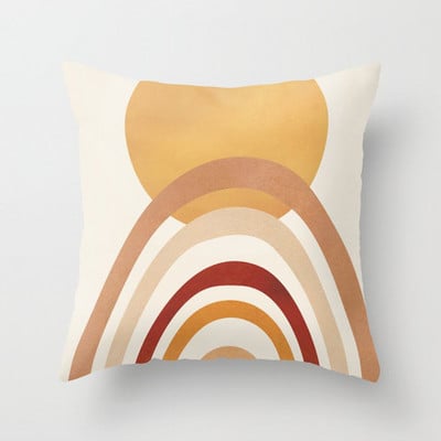 Kanapé szék dekoratív párnahuzatok 45*45 cm modern absztrakt párnahuzat növények geometria absztrakt párnahuzatok otthonra