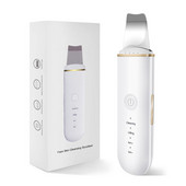 Υψηλής συχνότητας Ultrasonic Skin Scrubber Deep Cleansing Beauty Devices Εργαλείο αφαίρεσης μαύρων στιγμάτων προσώπου Φτυάρι καθαρισμού προσώπου