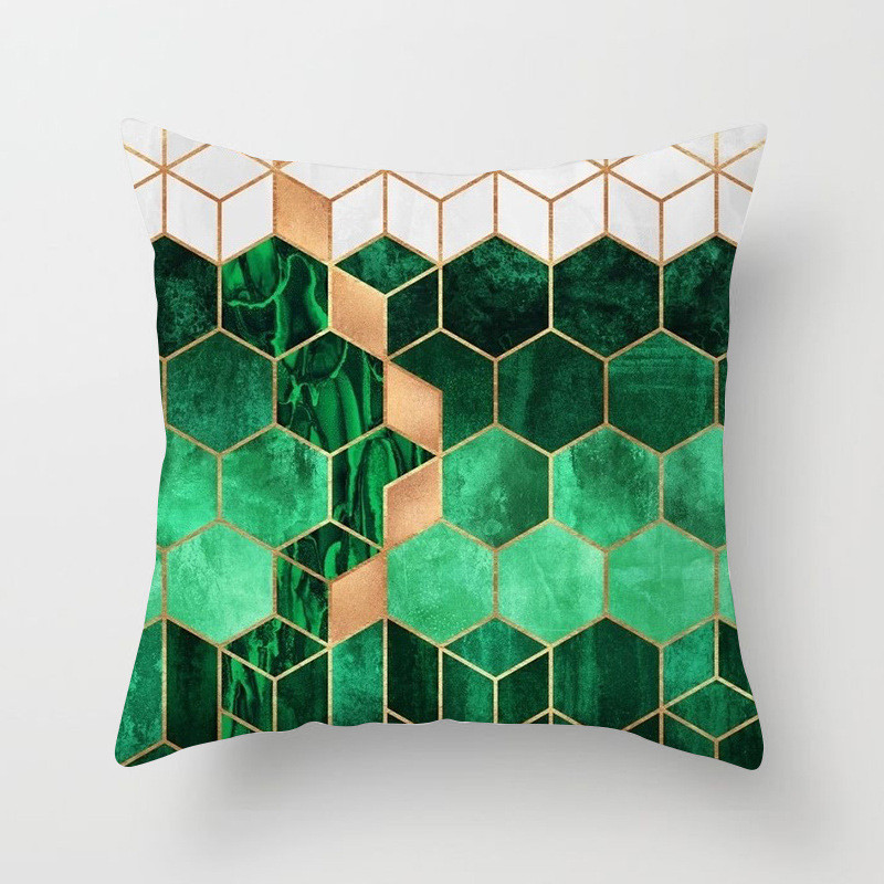 Nordic Tropical Plam Tree Green Tropical Leaf Cactus Monstera párnahuzat Dekoratív párnahuzat kanapéhoz Autós párnahuzat Kezdőlap