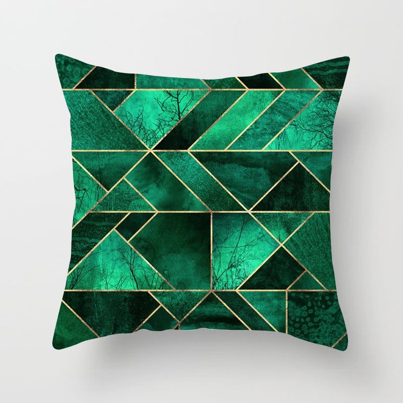 Nordic Tropical Plam Tree Green Tropical Leaf Cactus Monstera párnahuzat Dekoratív párnahuzat kanapéhoz Autós párnahuzat Kezdőlap