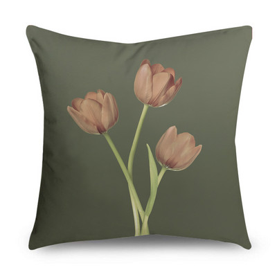 Green Art Pattern Jastučnice Lanene Geometrijske Jastučnice Kauč Auto Stolica Dekoracija doma Jastučnice Poklon Jastuci 45cm*45cm