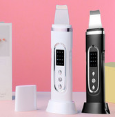 Új Ultrahangos Shovel Beauty Device Skin Scrubber Arcmasszázs Elektromos Tisztító Pórus EMS Mikroáram Beauty Tools