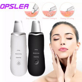 Ultrahangos arctisztító gép Mély arctisztító peeling lapát Arc pórustisztító Arcbőrradír Lift Szépséggép