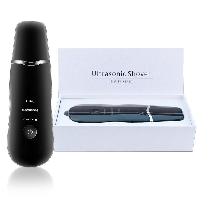 Ultrahangos arctisztító gép Mély arctisztító peeling lapát Arc pórustisztító Arcbőrradír Lift Szépséggép