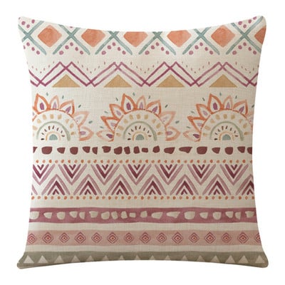 Nacionalni stil Pamučne i lanene prostirke Retro obična tapiserija Ručno izrađena kućna prostirka Jednostavna lanena navlaka za jastuk