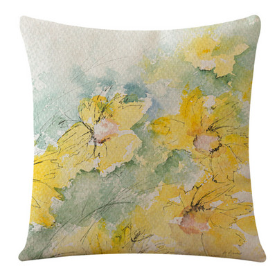 Nacionalni stil Pamučne i lanene prostirke Retro obična tapiserija Ručno izrađena kućna prostirka Jednostavna lanena navlaka za jastuk