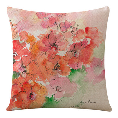 Nacionalni stil Pamučne i lanene prostirke Retro obična tapiserija Ručno izrađena kućna prostirka Jednostavna lanena navlaka za jastuk