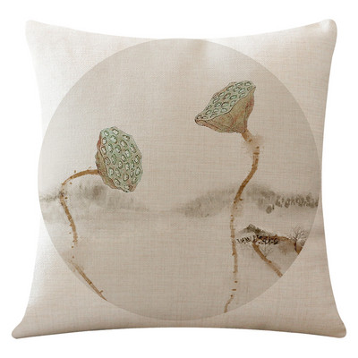 Nacionalni stil Pamučne i lanene prostirke Retro obična tapiserija Ručno izrađena kućna prostirka Jednostavna lanena navlaka za jastuk