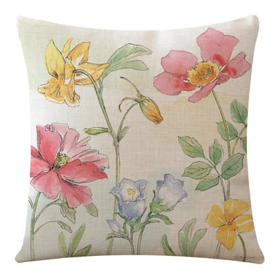 Nacionalni stil Pamučne i lanene prostirke Retro obična tapiserija Ručno izrađena kućna prostirka Jednostavna lanena navlaka za jastuk