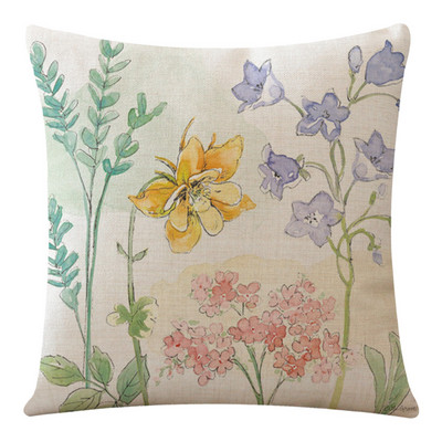 Nacionalni stil Pamučne i lanene prostirke Retro obična tapiserija Ručno izrađena kućna prostirka Jednostavna lanena navlaka za jastuk