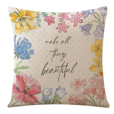 Nacionalni stil Pamučne i lanene prostirke Retro obična tapiserija Ručno izrađena kućna prostirka Jednostavna lanena navlaka za jastuk