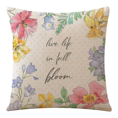 Nacionalni stil Pamučne i lanene prostirke Retro obična tapiserija Ručno izrađena kućna prostirka Jednostavna lanena navlaka za jastuk