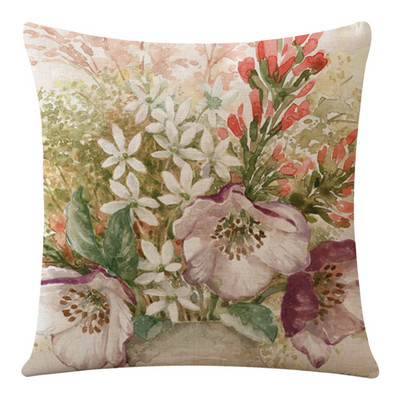 Nacionalni stil Pamučne i lanene prostirke Retro obična tapiserija Ručno izrađena kućna prostirka Jednostavna lanena navlaka za jastuk