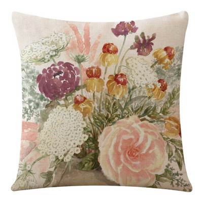 Nacionalni stil Pamučne i lanene prostirke Retro obična tapiserija Ručno izrađena kućna prostirka Jednostavna lanena navlaka za jastuk