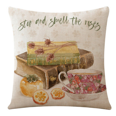 Nacionalni stil Pamučne i lanene prostirke Retro obična tapiserija Ručno izrađena kućna prostirka Jednostavna lanena navlaka za jastuk