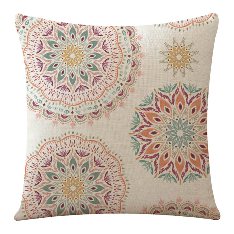 Nacionalni stil Pamučne i lanene prostirke Retro obična tapiserija Ručno izrađena kućna prostirka Jednostavna lanena navlaka za jastuk