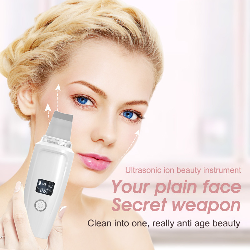 Ultrahangos arcbőrradír Layer Cleaning Kavitációs Peeling Arc Peeling Ultrassonico Exfoliating Dark Spots Skin Care