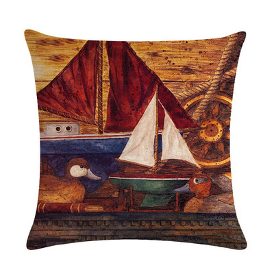 Medvilniniai lininiai pagalvėlių užvalkalai geltonai pilki vintažinio aliejaus dažymo pagalvių užvalkalai gyvenamojo kambario miegamojo sofos automobiliui