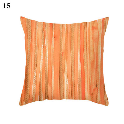 45x45cm őszibarack bőr bársony geometrikus figura párnahuzat párnahuzat párnahuzat párnahuzat otthoni kanapé dekoráció