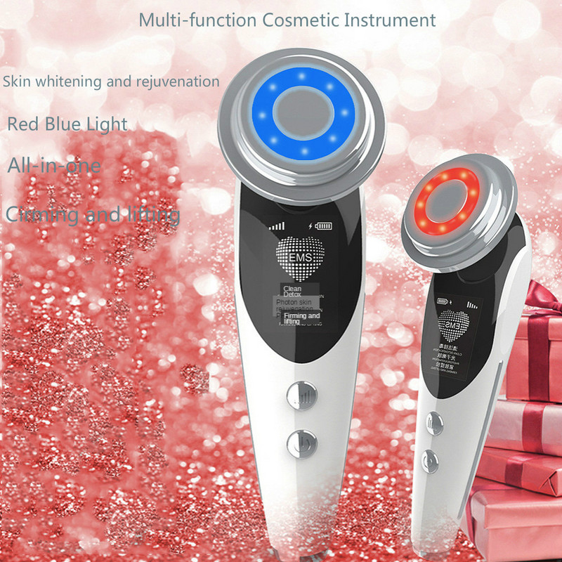 7 u 1 LED radio mezoterapija za pomlađivanje kože EMS radiofrekvencija lica Ljepota Uređaj za hidrataciju lica Uklanjanje bora