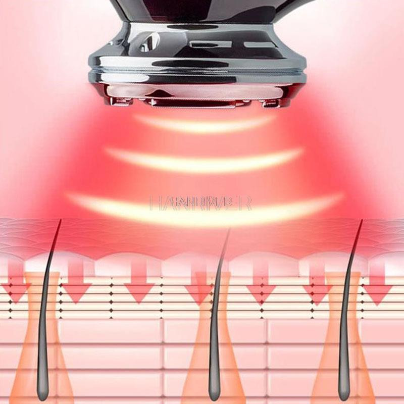 EMS Masažer za lice LED svjetlosna terapija Sonična vibracija Uklanjanje bora Zatezanje kože Hot Cool Tretman Njega kože Uređaj za uljepšavanje
