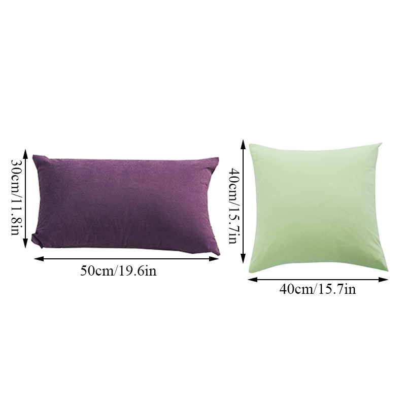 30*50/40*40cm Bőrbarát Párnahuzat puha Otthoni Párnahuzat Simplicity Kanapé Párnahuzat Friss Lakástextil Termékek Párnahuzat