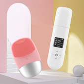 Ultrahangos bőrradír Ultrahangos arctisztító mitesszer eltávolító elektromos arctisztító kefe Ultrahangos peeling bőrápoló