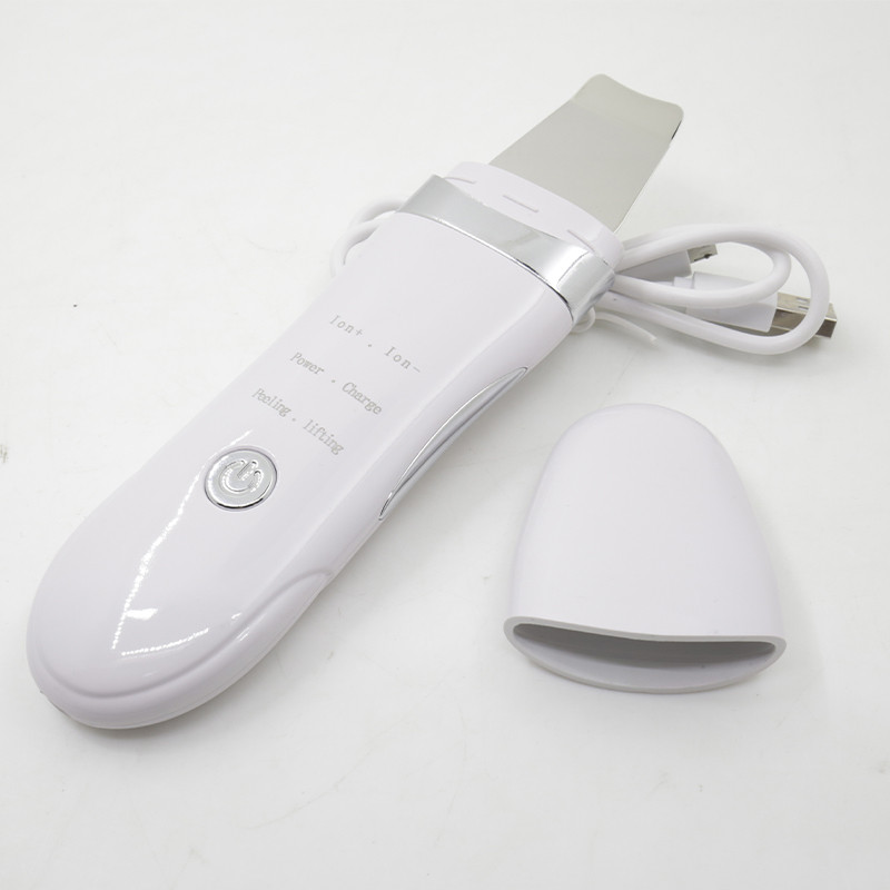 Μηχάνημα φτυαριού καθαρισμού προσώπου υπερήχων ιόντων Ηλεκτρικό εργαλείο ομορφιάς Βαθιά καθαρό Εσωτερικοί λεκέδες δέρματος Μειώνουν τους διευρυμένους πόρους