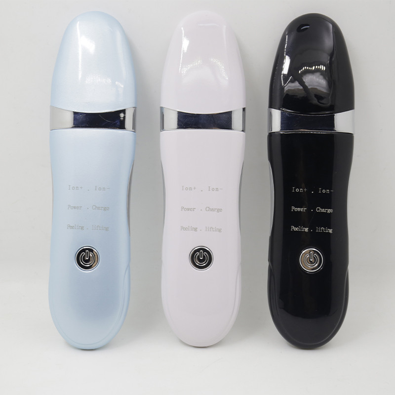Μηχάνημα φτυαριού καθαρισμού προσώπου υπερήχων ιόντων Ηλεκτρικό εργαλείο ομορφιάς Βαθιά καθαρό Εσωτερικοί λεκέδες δέρματος Μειώνουν τους διευρυμένους πόρους