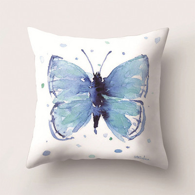 45*45cm europski stil šareni leptir jastučnica auto kauč kućni dekor jastučnica jastučnica poliesterska jastučnica jastuk jastuk